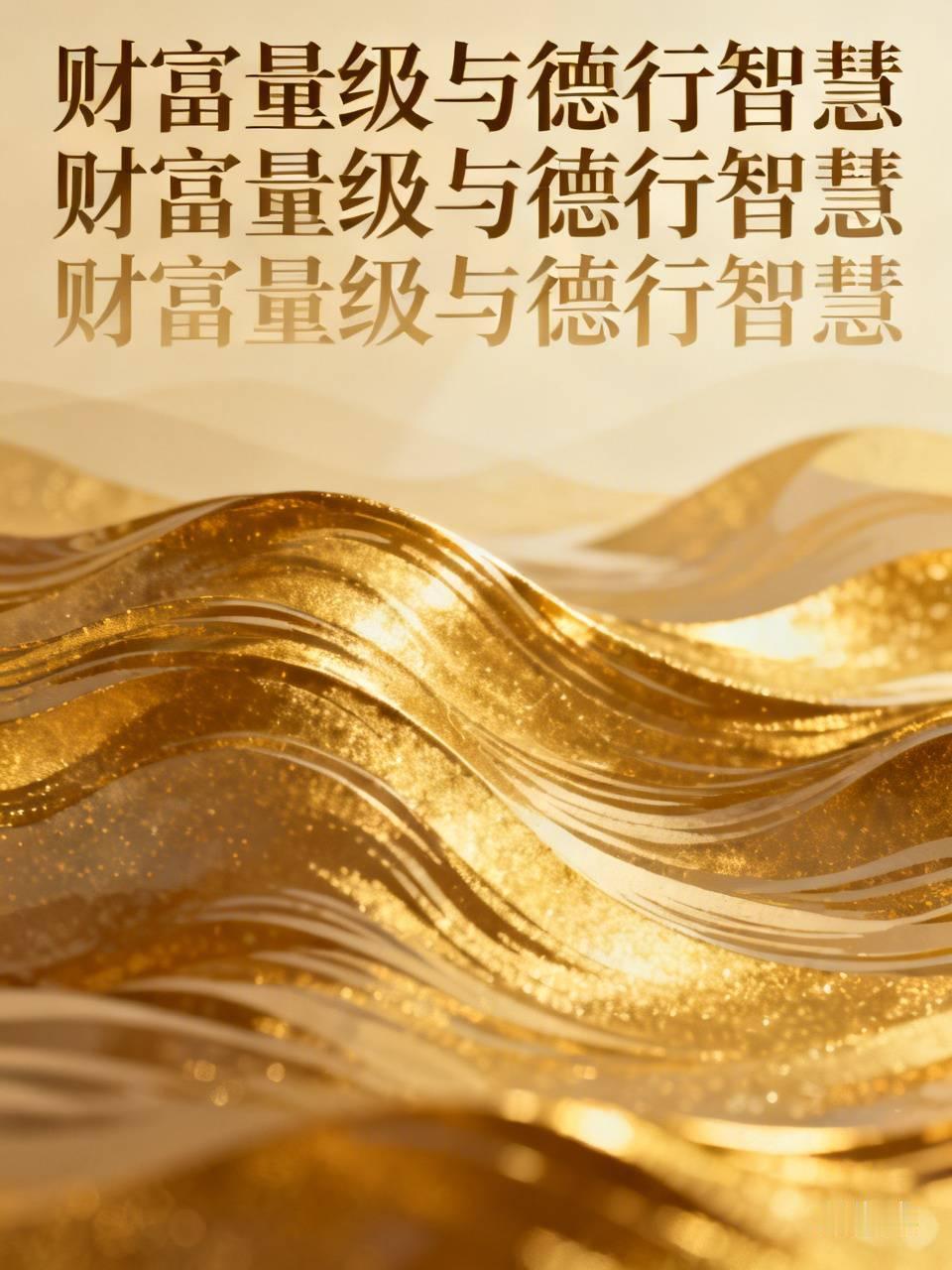 大部分人都不适合发大财，因为钱的反噬力非常大，能担大财的人一定是经历了大的坎坷和
