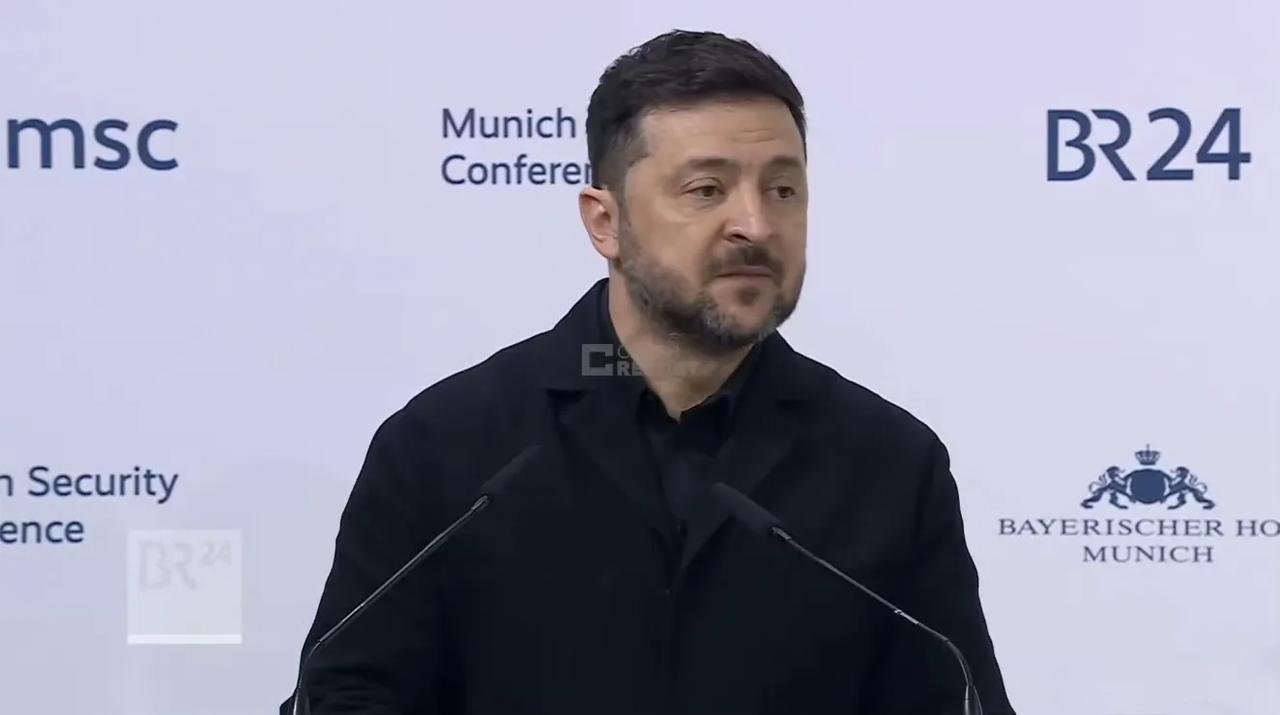 乌克兰总统泽连斯基在慕尼黑安全会议上说，俄罗斯仍然能够获得钱来支持战争，而俄罗斯