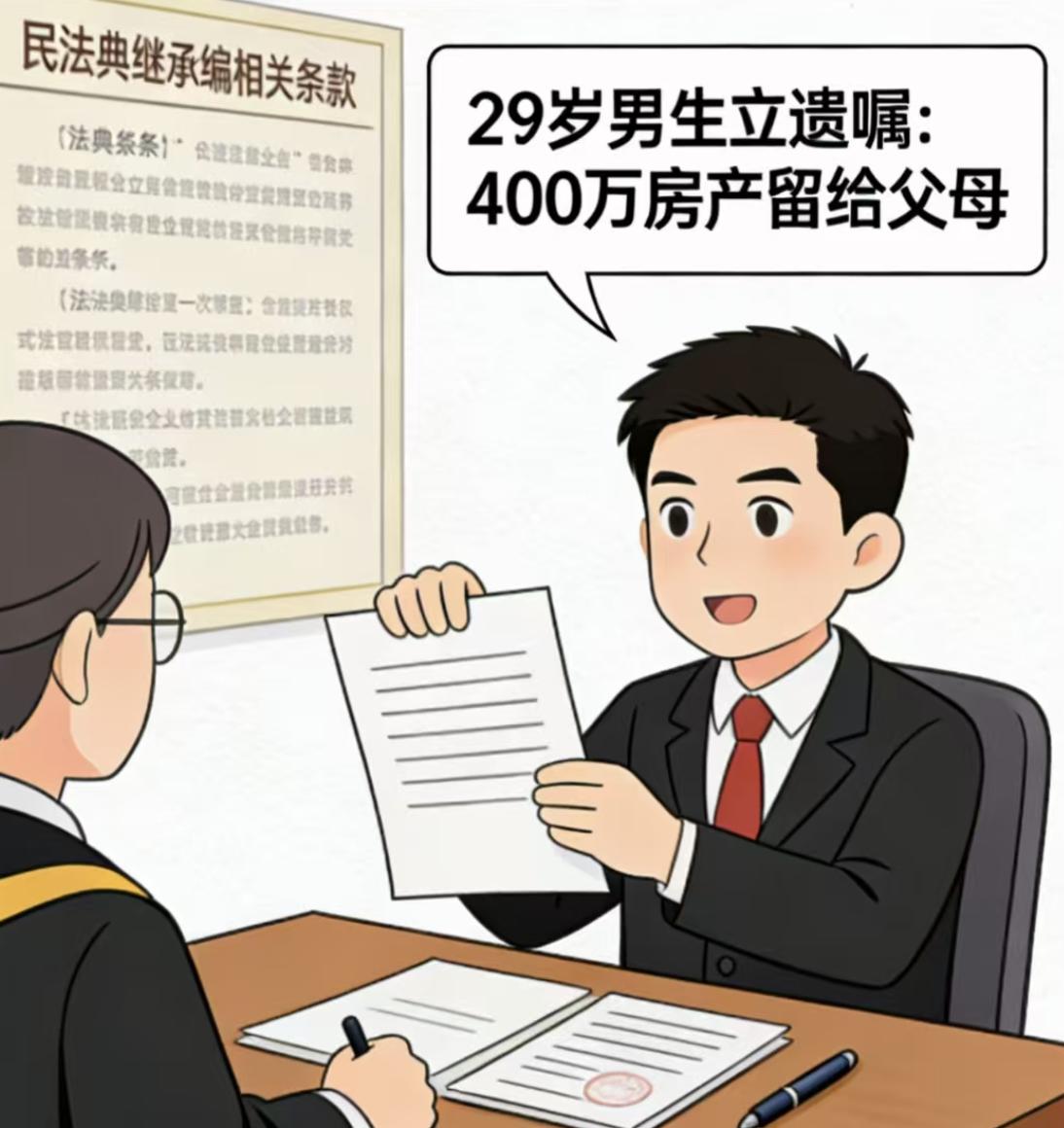 现在的人对婚姻都这么不自信了吗？近日，29岁小伙赶在结婚前立遗嘱引发了不小的讨