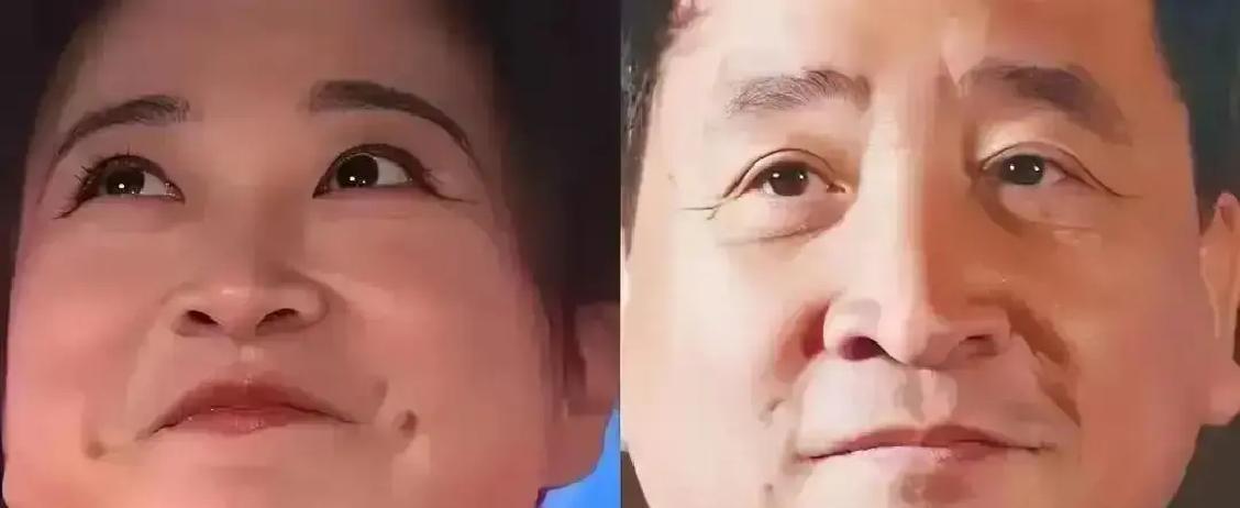 姜昆捏她脸那一下，全网刷屏！元宵后台灯暗，贾玲还圆墩墩。姜昆顺手掐她腮帮子