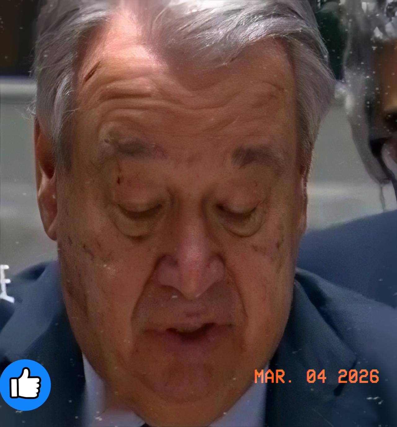 我去！早上一刷到这消息，直接给我看精神了！谁能想到，联合国秘书长古特雷斯那老