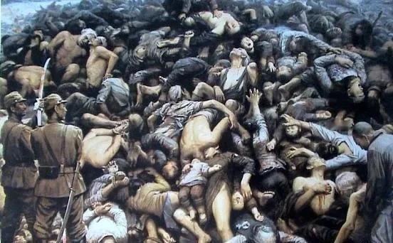 1937年12月13日，这是一个极端血腥残暴的日子，毫无人性的日寇在甲级战犯谷寿