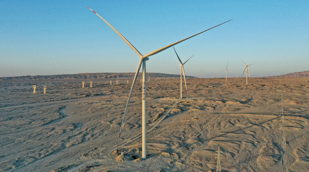 三峡青海海西州50万千瓦风电项目并网发电
