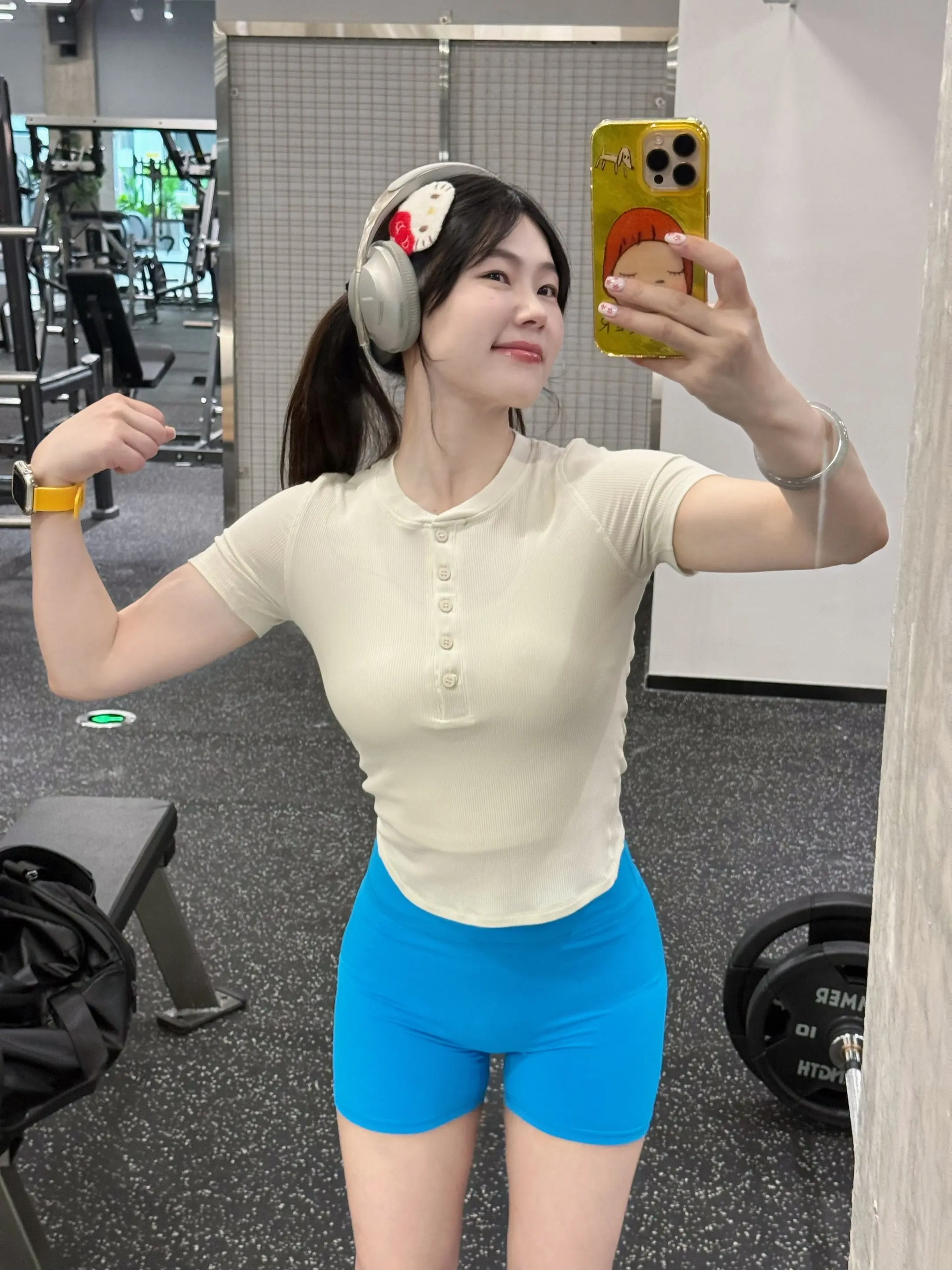 穿的好看练的开心 看看大家的健身穿搭。