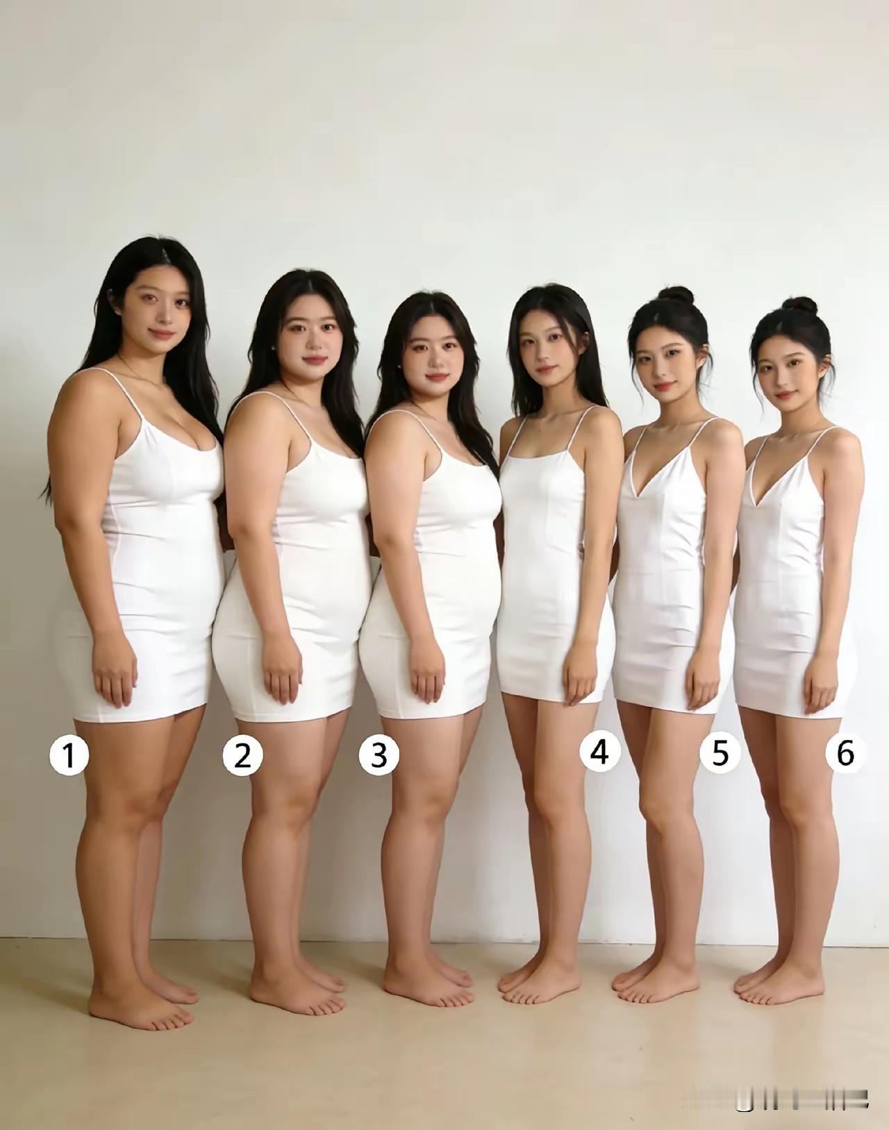 我想听实话，你喜欢几号姑娘？