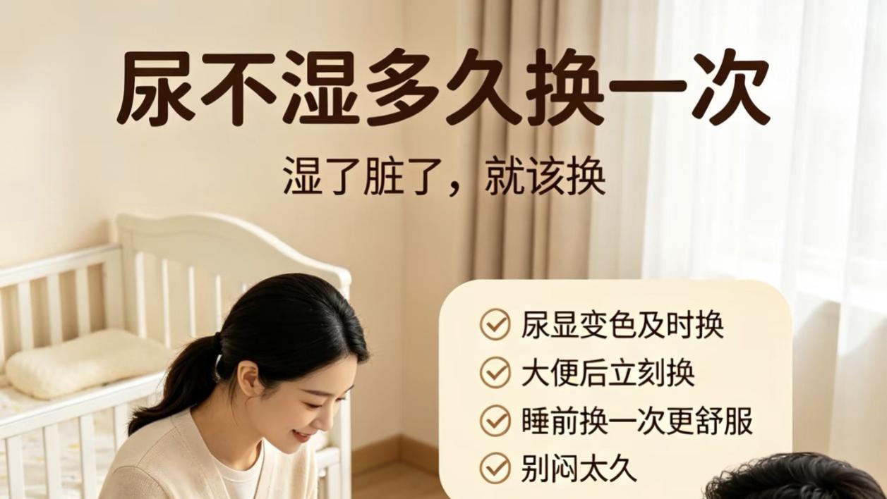 尿不湿到底多久换一次? 别死磕时间表, 看懂这4个信号才是真懂娃