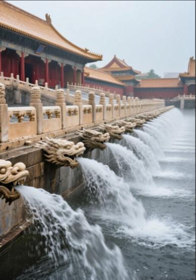北京暴雨淹街，故宫却滴水不漏，古人在石头上写了什么密码？ 7月，北京下了一场