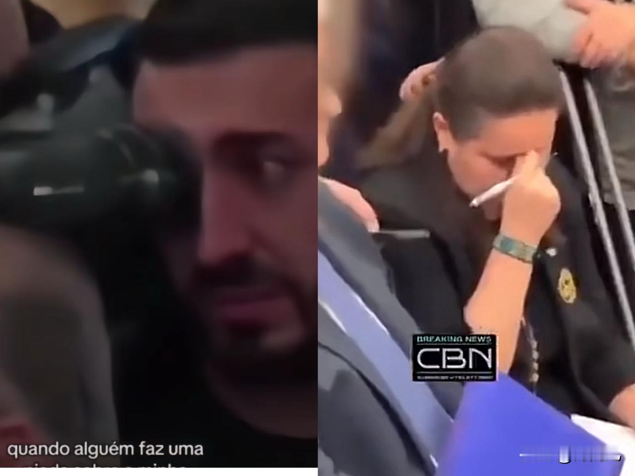 看着自己国家的总统被羞辱，无助的表情，摄影师哭了，驻美大使心里五味杂陈，庆幸