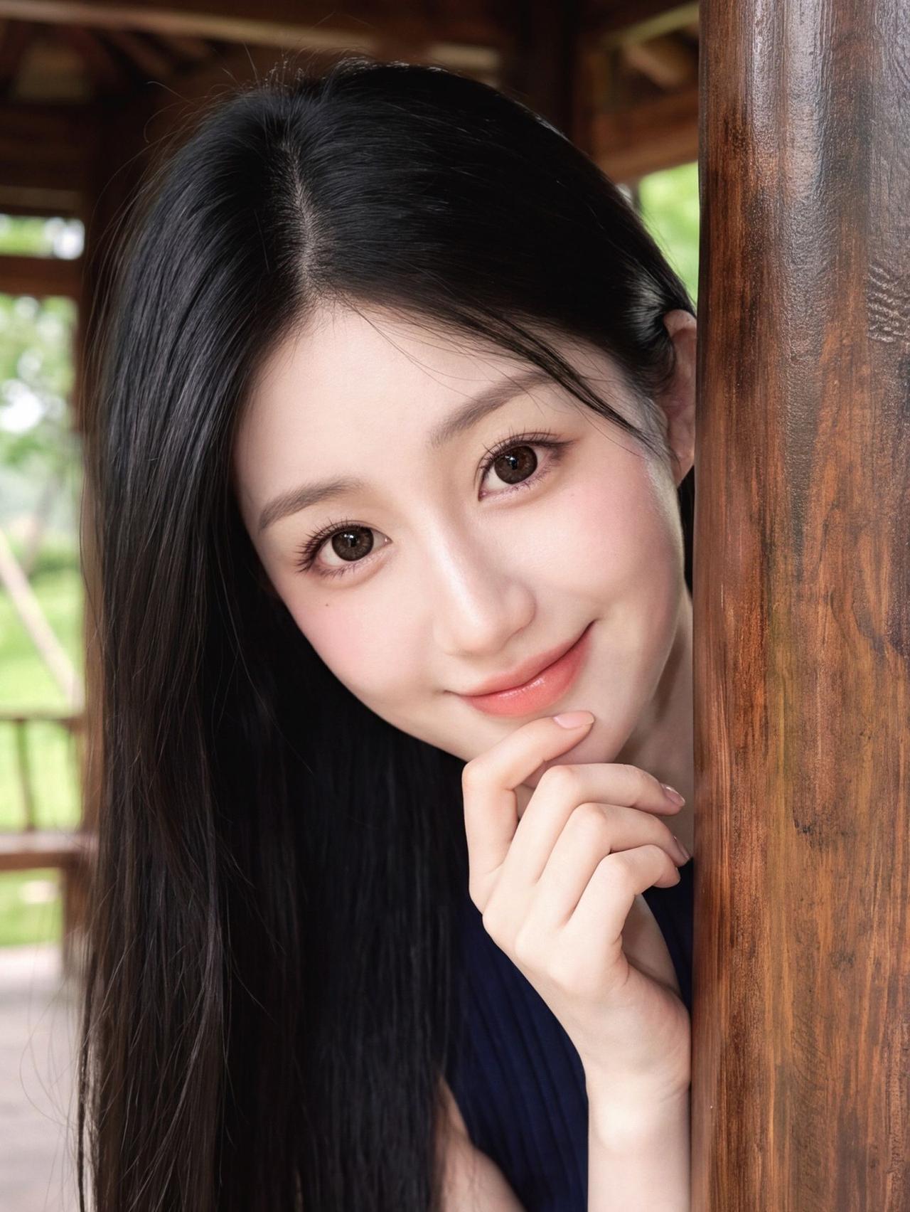 什么样的女人最有吸引力躲进林间小亭，任由晚风漫过肩头，自在松弛。