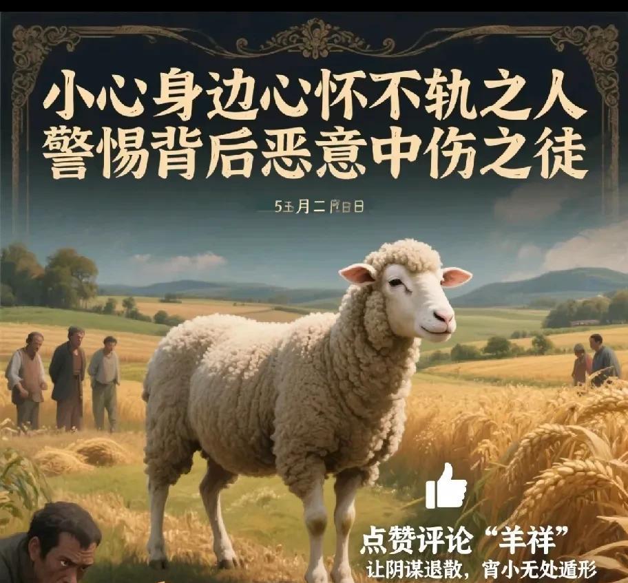 A级紧急预警：生肖羊注意！！务必打起十二分精神！！五月下旬关键期特别是5月