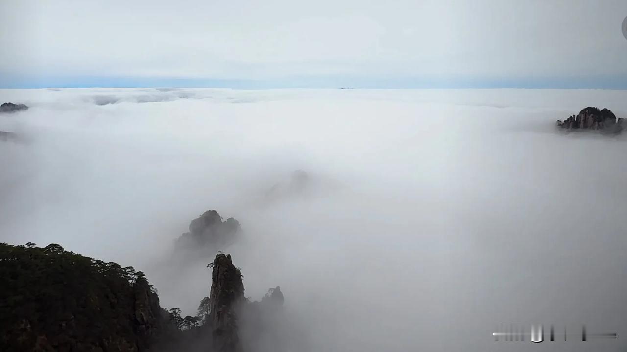 黄山云海真的是一绝。看过一次就难以忘怀，那景象就像走进了仙境。有次雨后去黄山，