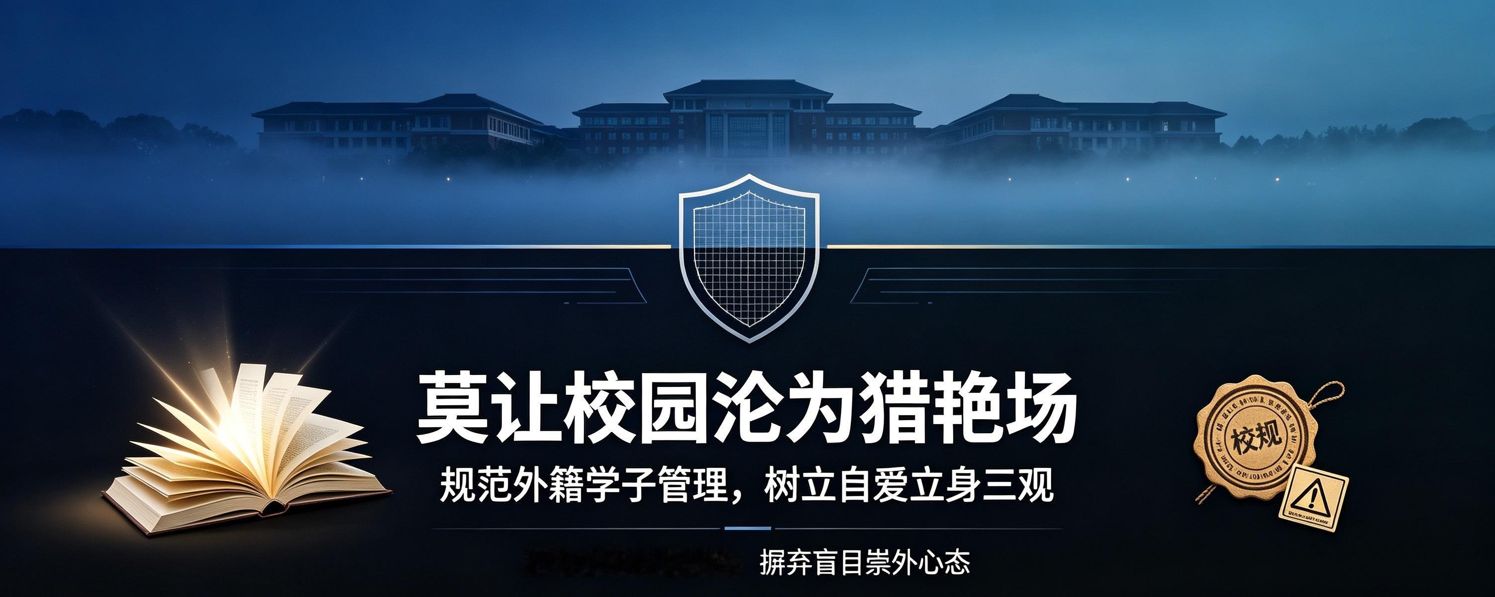 莫让校园变成别有用心者的情感狩猎场近些年，少数来华留学生出现了十分恶劣的不良风气