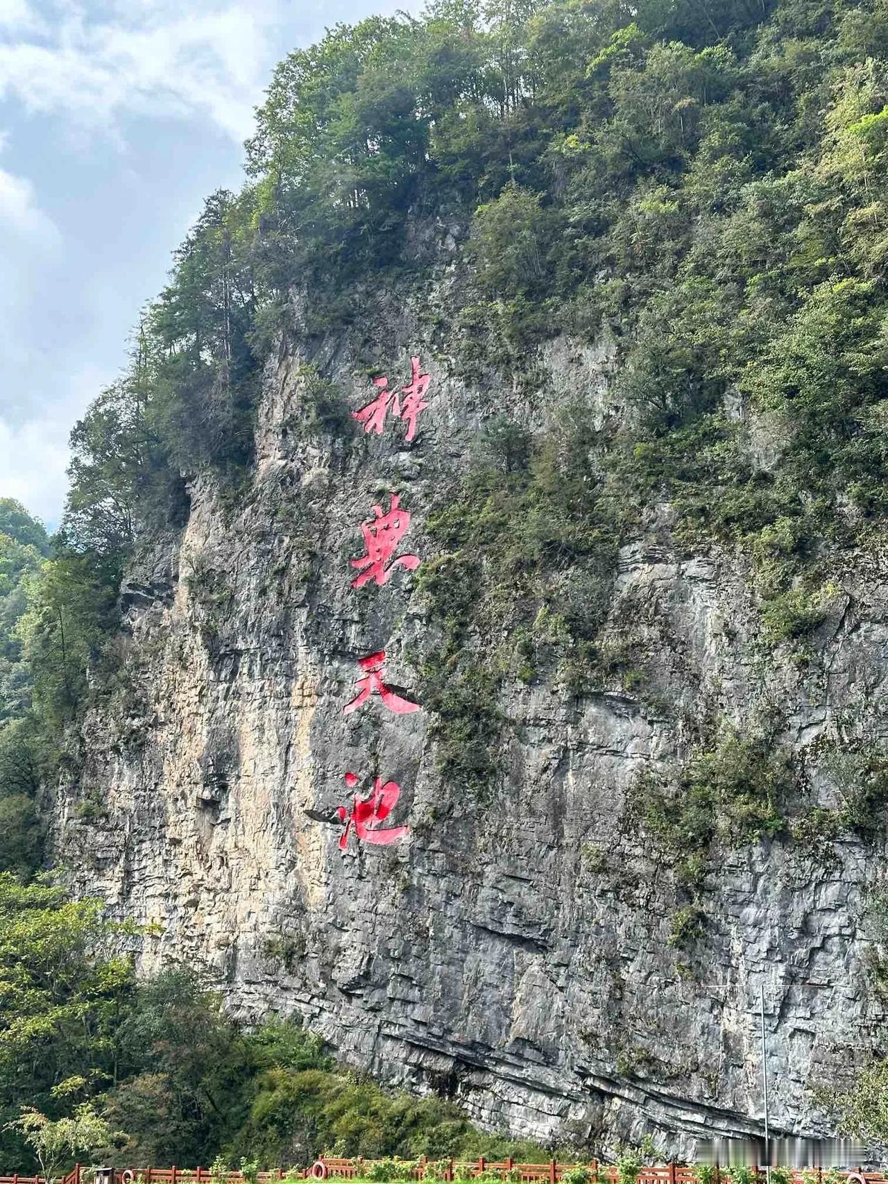 神农架又是雨绵绵。