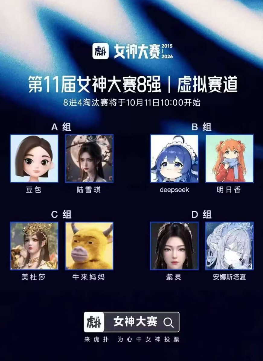 虎扑第11届女神大赛，看名单我已经知道谁会夺冠了。[笑着哭]​​​