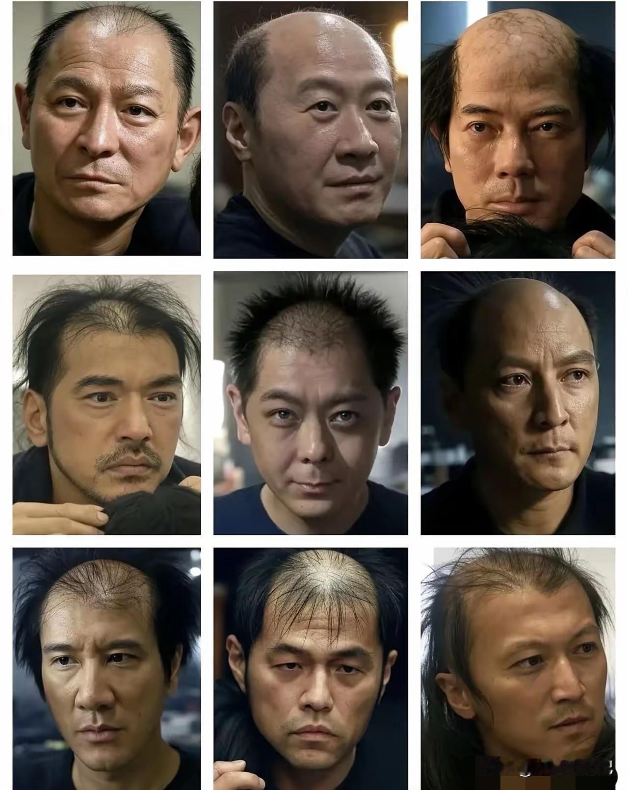 连这些帅哥明星都驾驭不了的发型[呲牙笑]