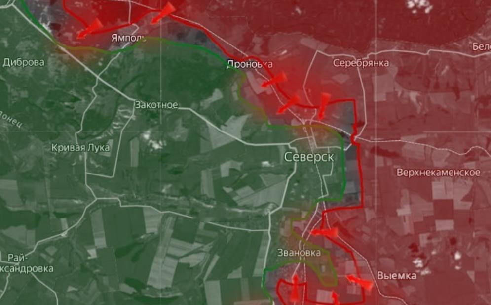 俄军南突塞韦尔斯克，西部集群“挺进式推进”引爆战场新焦点！乌军誓死抵抗，却已陷入