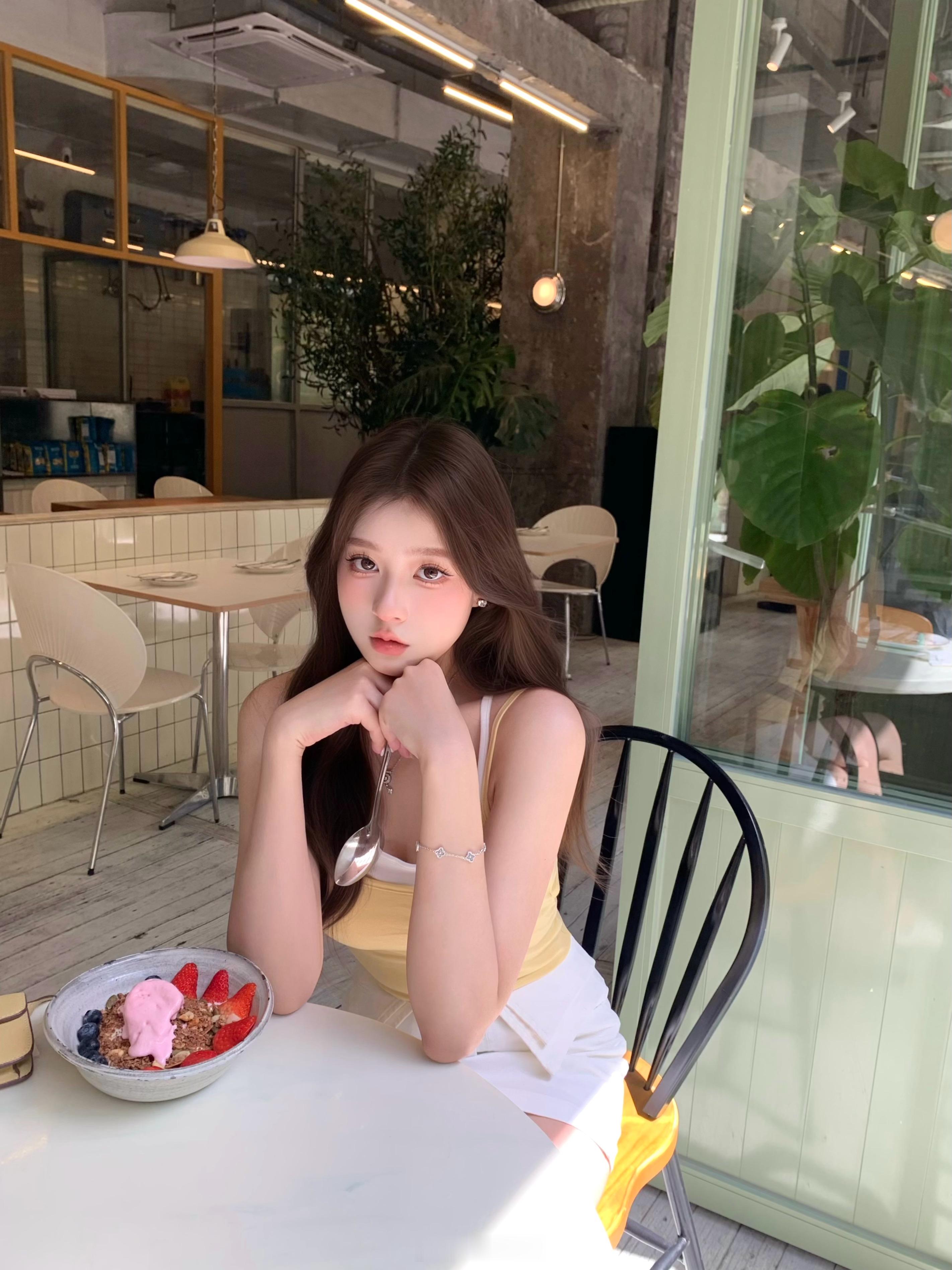 搞个小吊带穿穿吧三个色有🐻垫～​​​