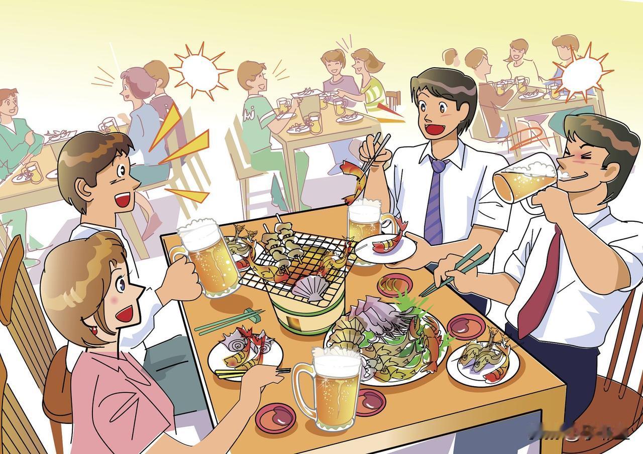 近日，重庆10个大男人可真丢人现眼，酒足饭饱之后竟然没有人结账……一