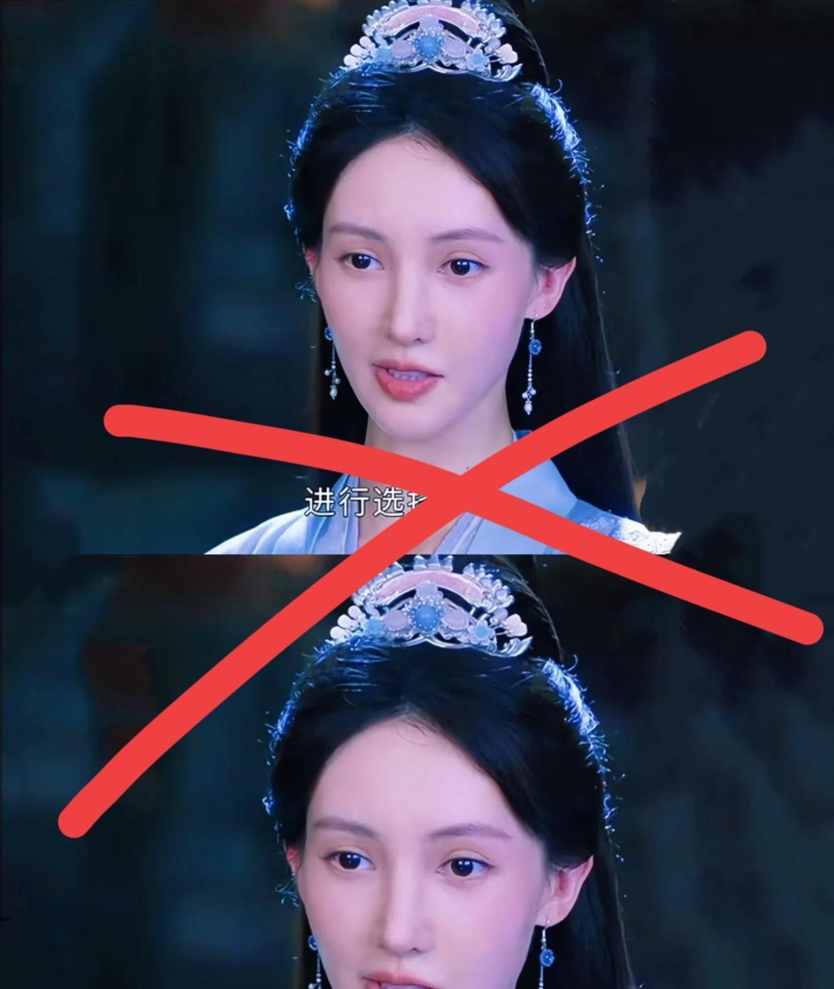 金晨听我一句劝，别演戏了！感觉她已经不合适银幕啦，我看电视剧的第一眼就是她的鼻