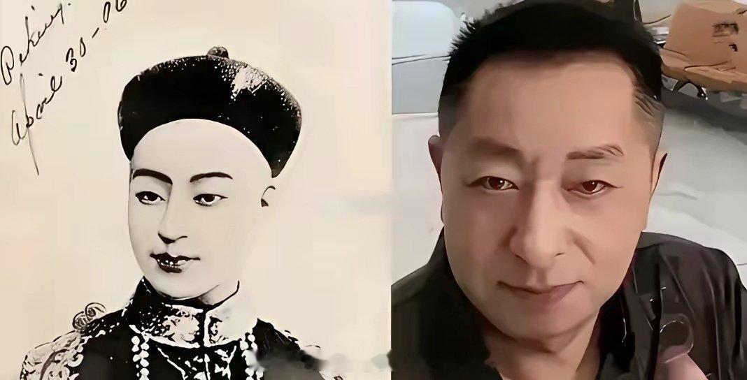 汪小菲父亲汪大爷跟光绪皇帝简直长得一模一样，难怪张兰曾说过汪大爷是爱新觉罗的后代！​