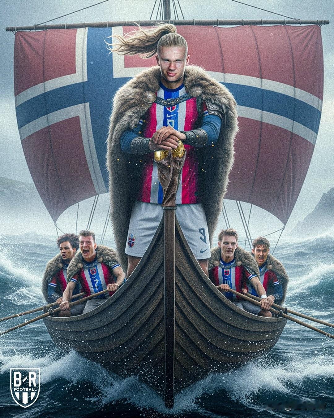 如果把哈兰德换成梅西，能带领挪威晋级世界杯吗？8年前，挪威世界排名一度低至世