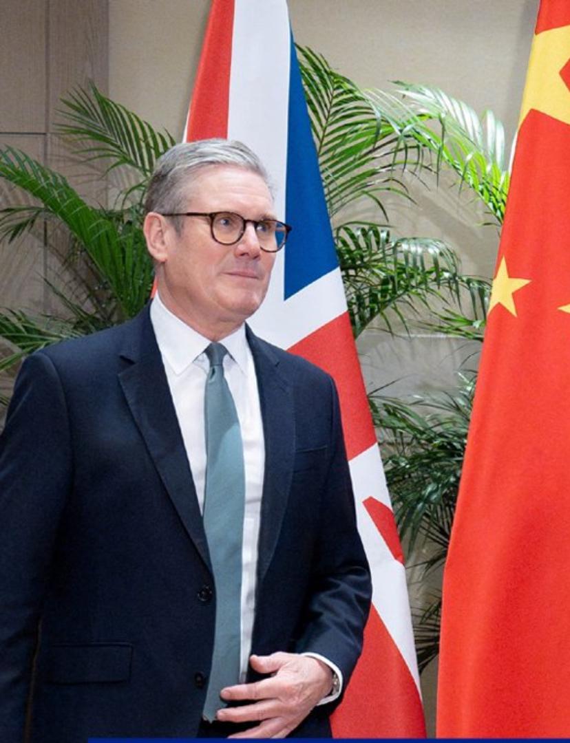 德国之声今天报道：“中国外交部周二（1月27日）宣布，英国首相斯塔默将于28日至