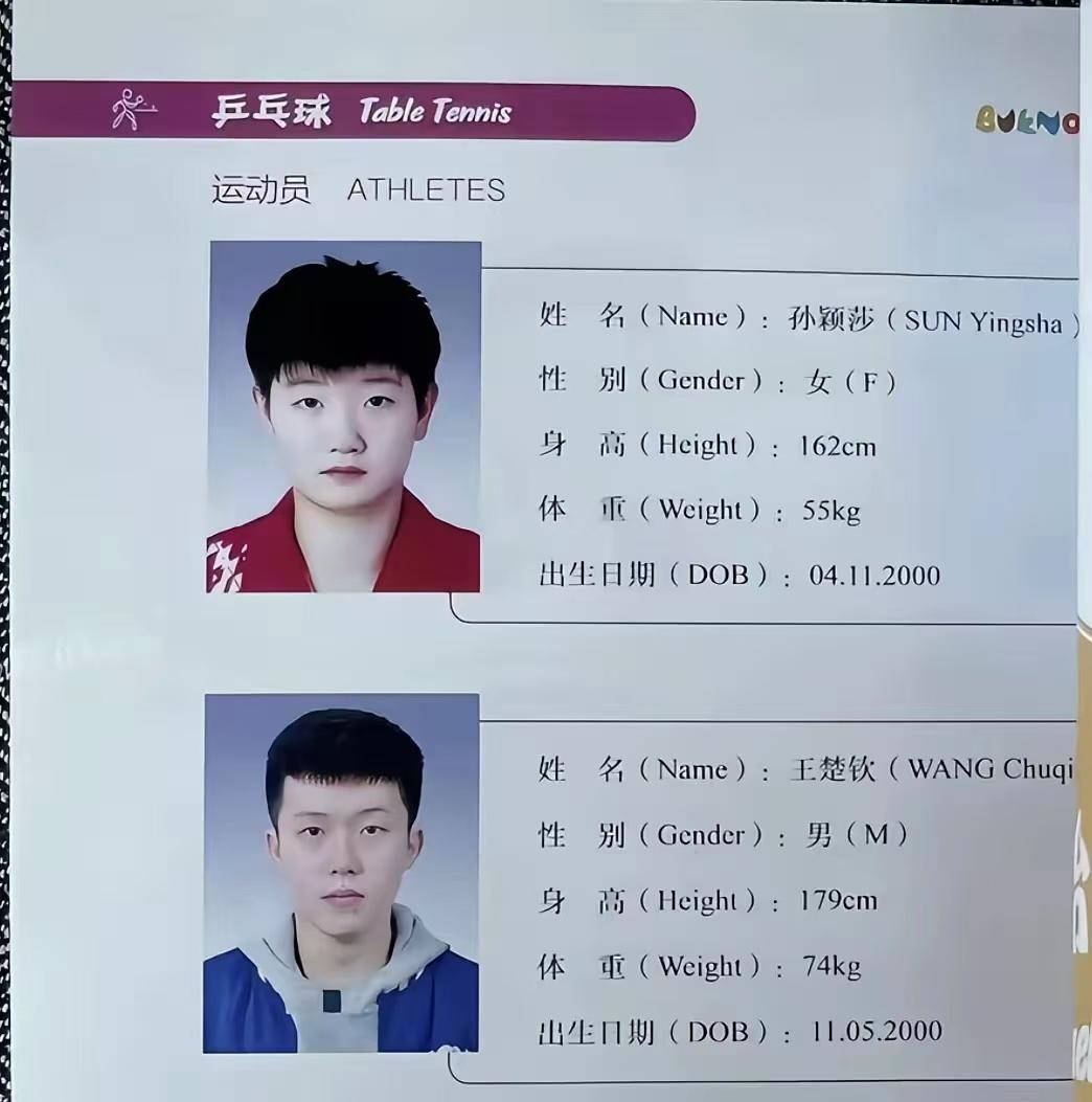 原来王楚钦真实身高是这样啊！百度百科显示是185CM，而当年青奥会时王楚钦的