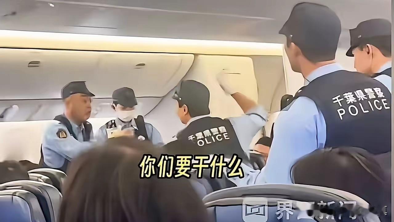 飞机备降东京，日本警察直接登机把人带走！美联航这次玩真的了？刚刷到这条新闻给