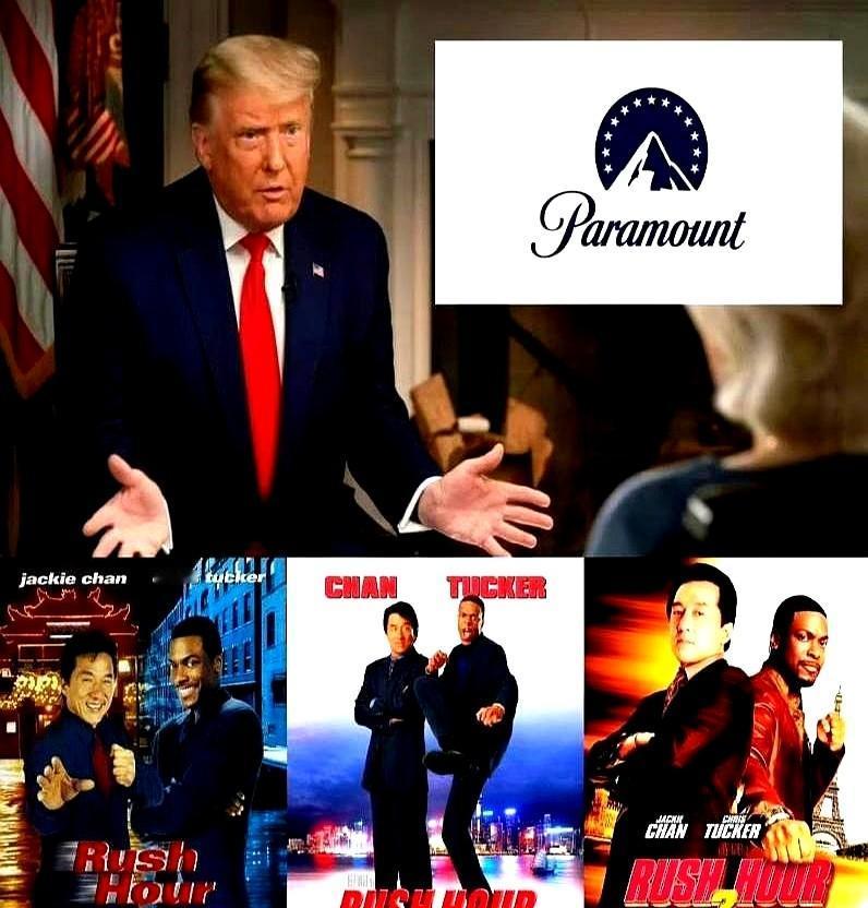 太明白为什么特朗普要重启成龙电影尖峰时候的原因了！这位“懂王”不愧是资深影迷