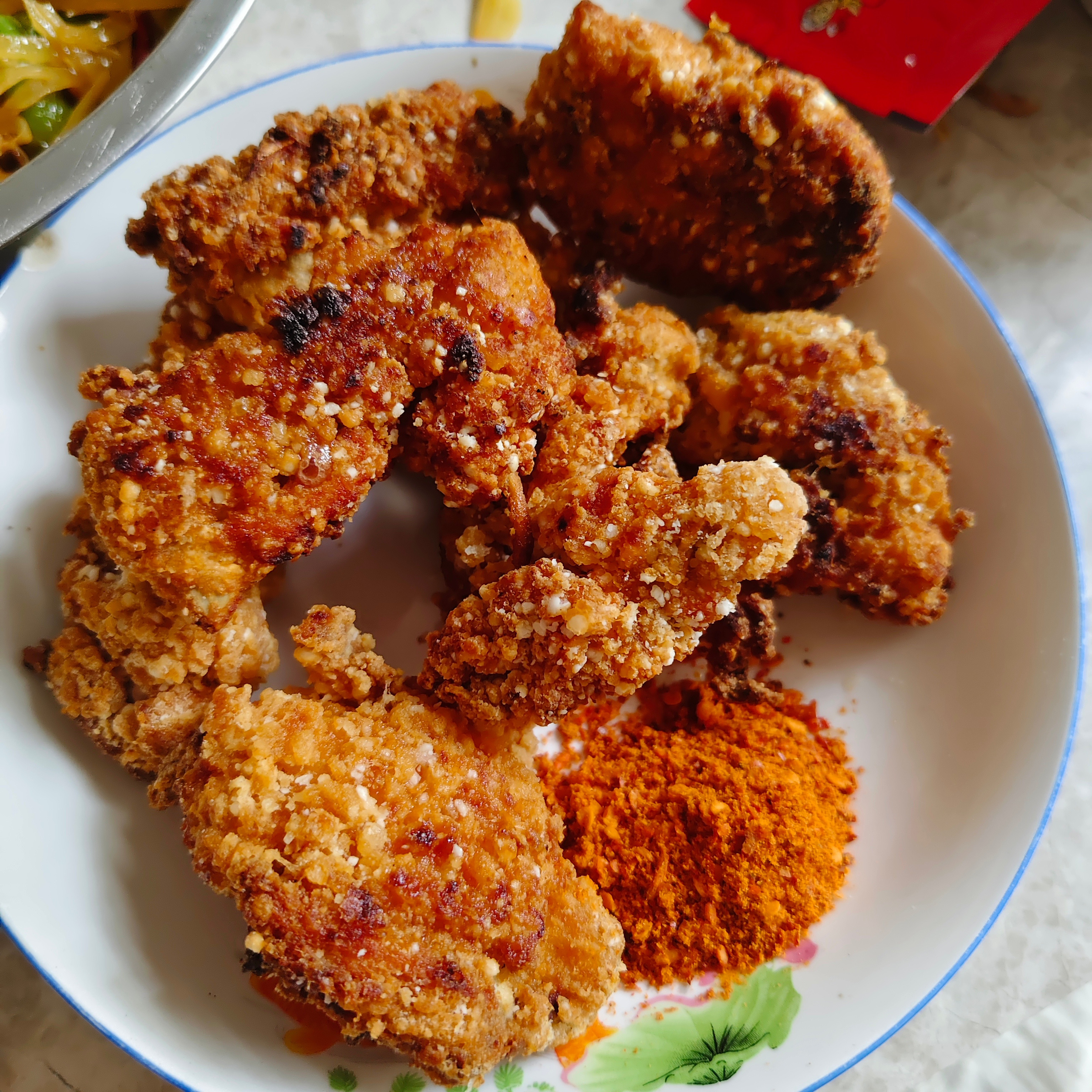 自己家里炸鸡腿炸糊了哈哈哈哈哈哈但是好香😋​​​