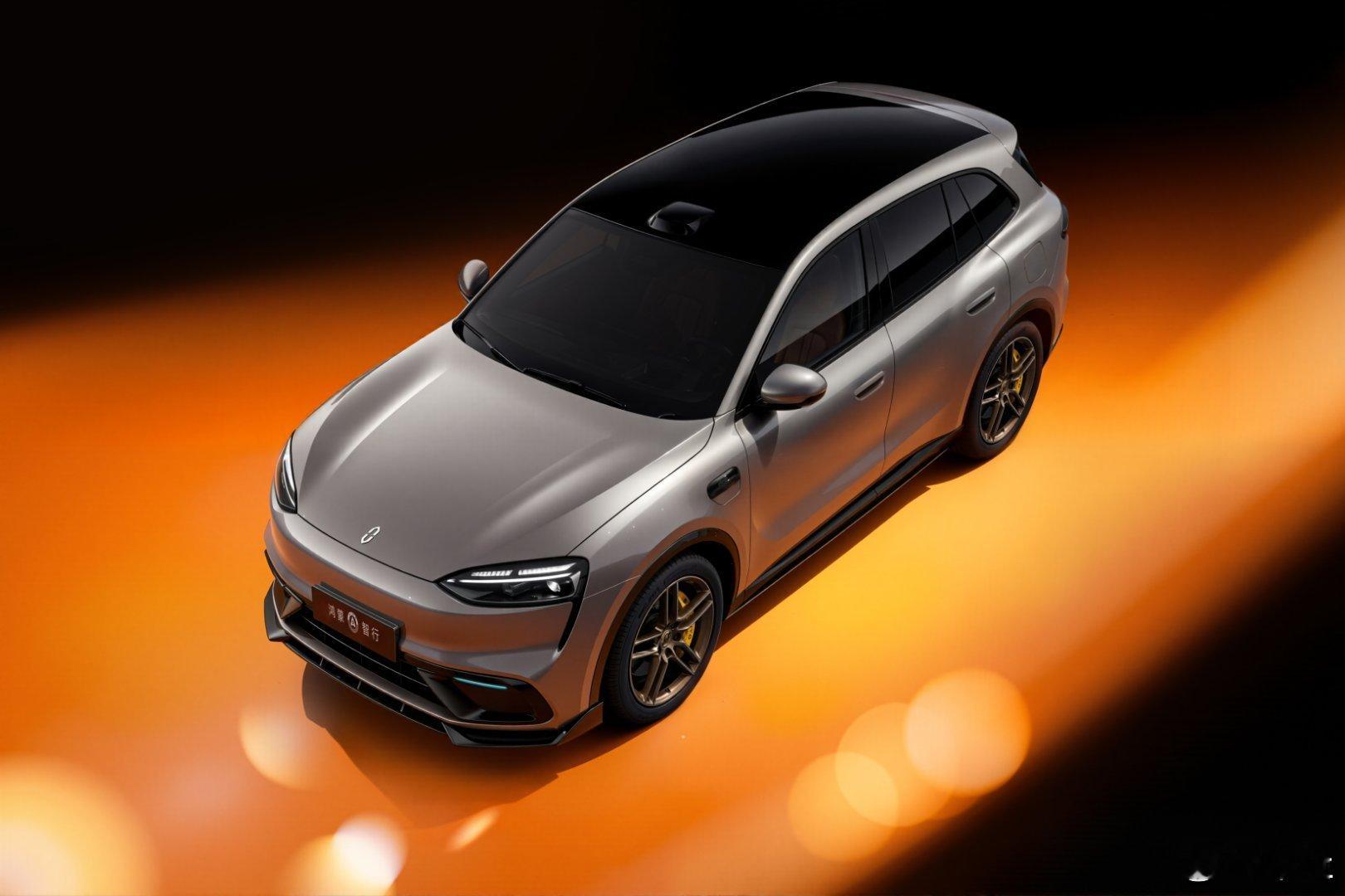 问界M6的冰雪测试谍照漏出来了！这流畅又有张力的造型，一看就是冲着咱们年轻人来的