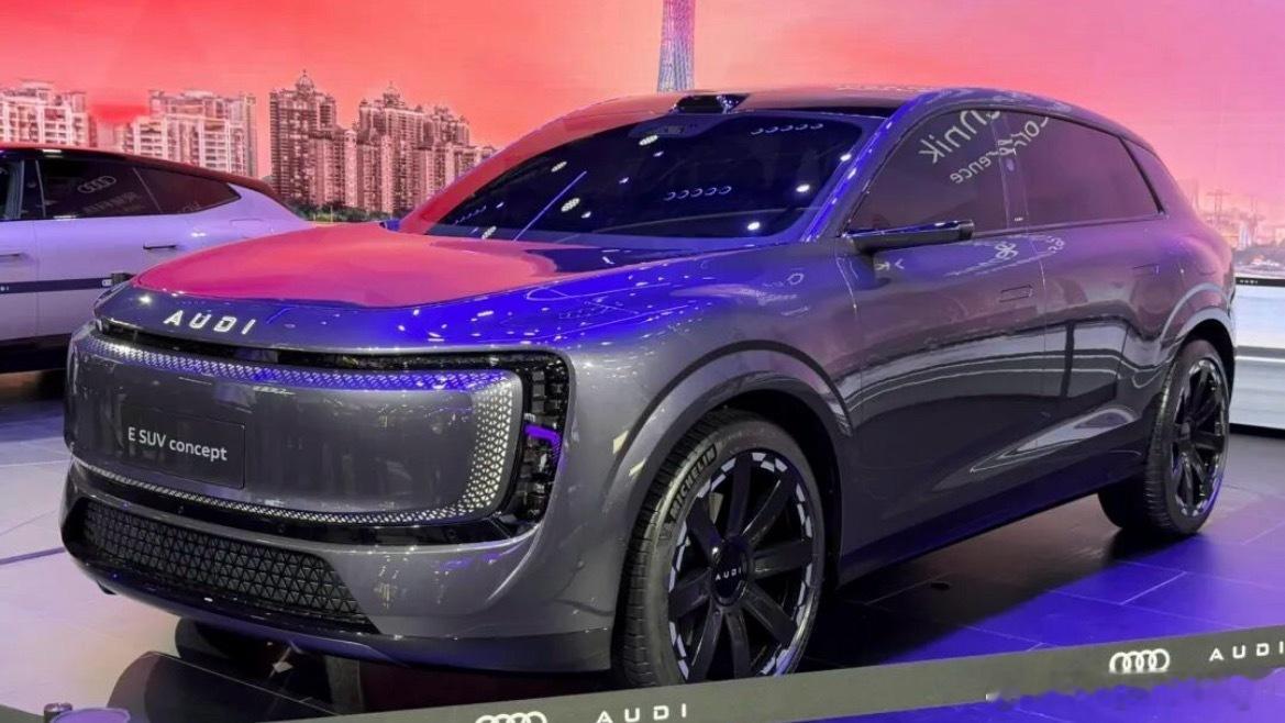 上汽AUDIESUV概念车发布！和预测的大差不差吧800V架构，109度电池