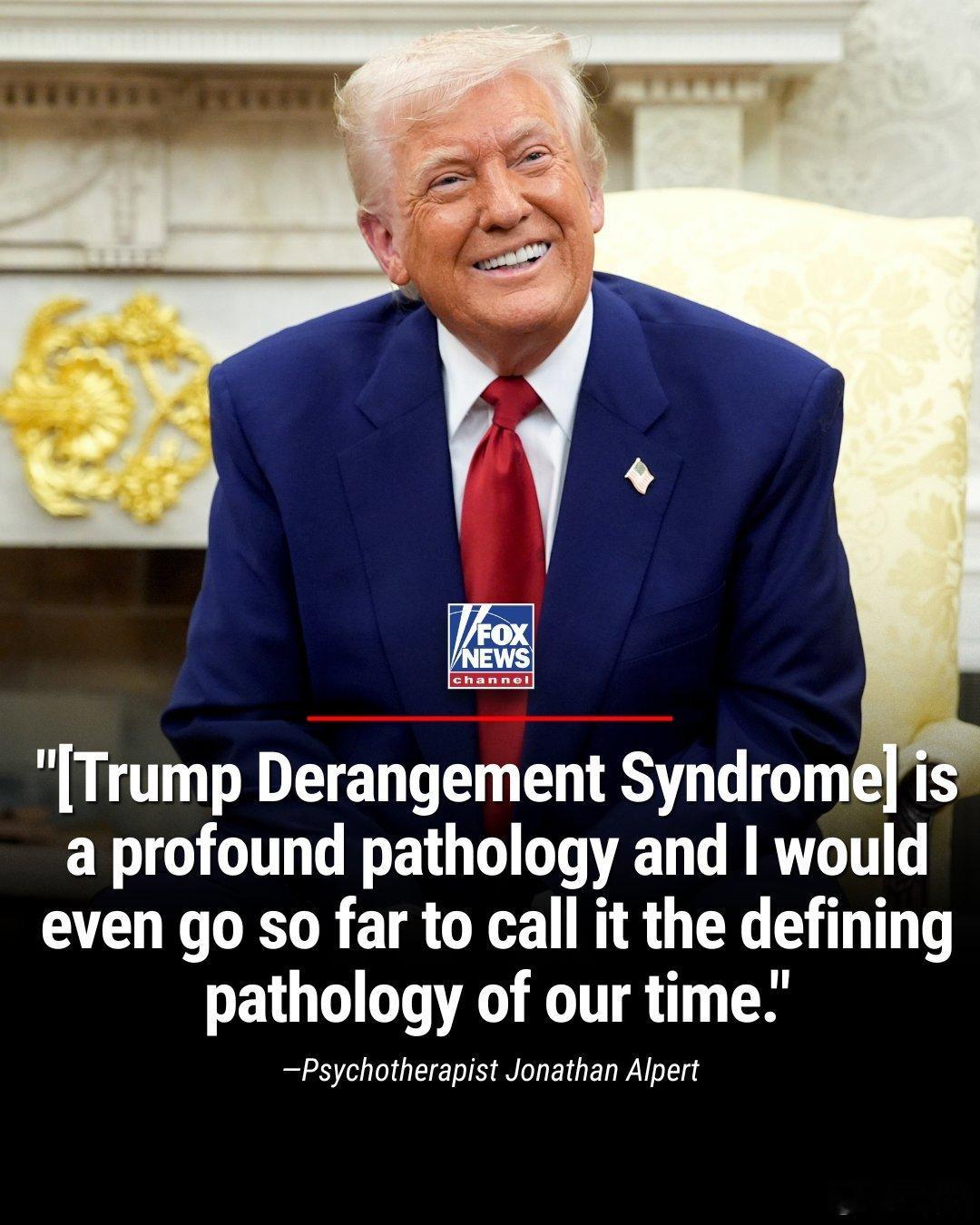 ❗️Foxnews：特朗普引发的“特朗普精神错乱综合症”。濒于疯癫。