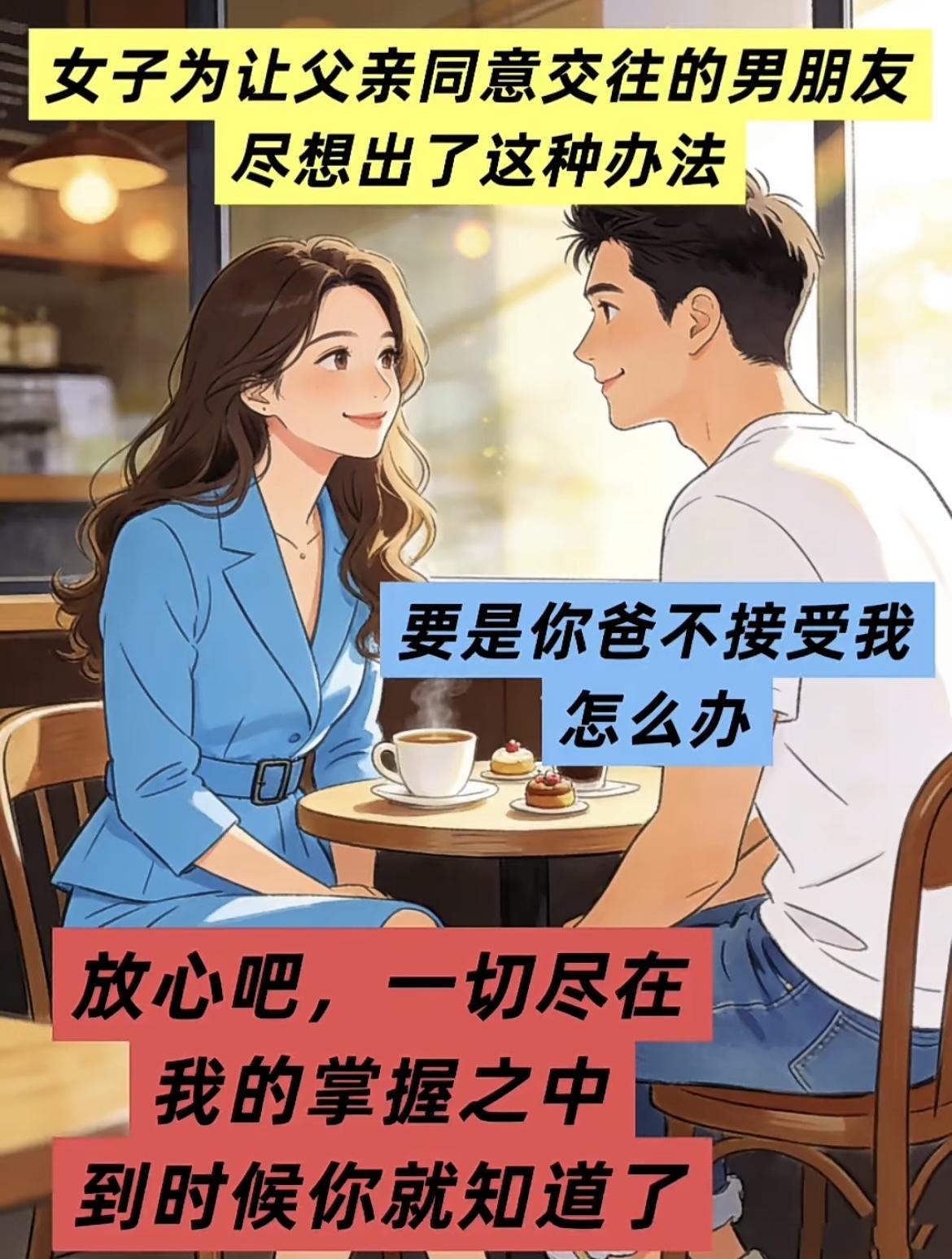 “看把老父亲激动的，终于找了一个正常的男朋友”[笑着哭][笑着哭]