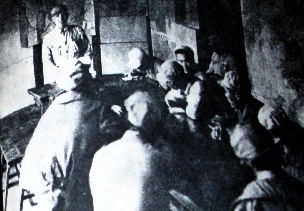 1949年，金门战斗前夕，三野十兵团二十八军八十二师二四四团在福建省同安县莲河召