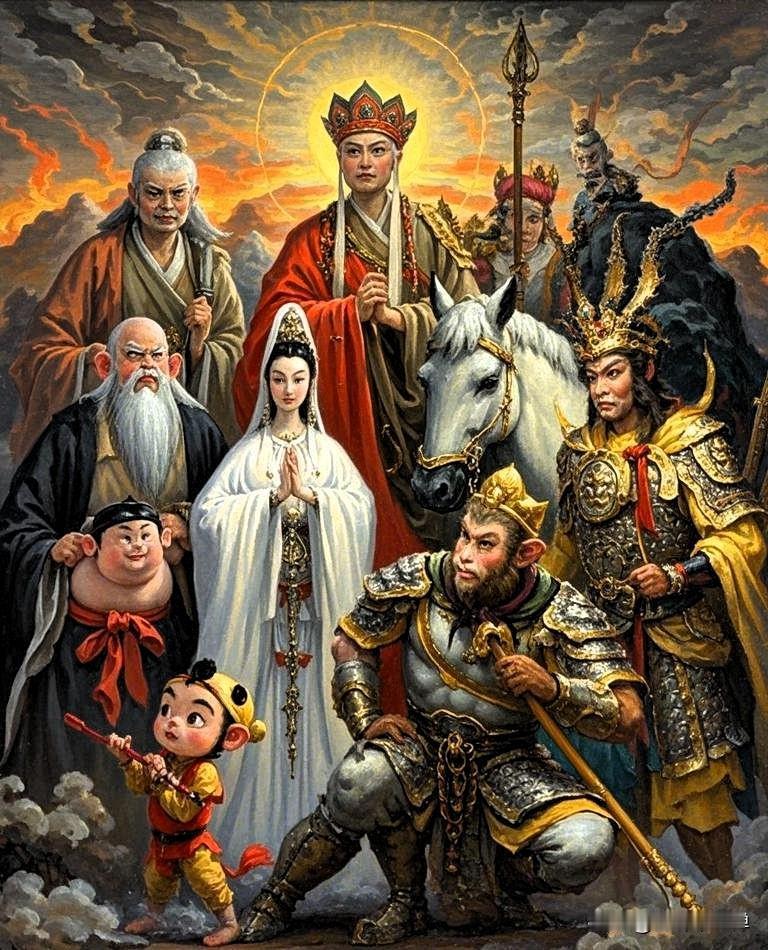 西游战力天花板：看看这些大神究竟有多恐怖？第五名：观音菩萨，作为取经团队的总策