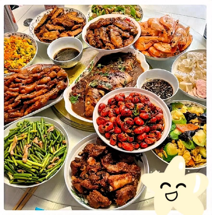 今天婆婆打电话说十月一大家一起聚会，让我别做饭了。我心里还美滋滋的