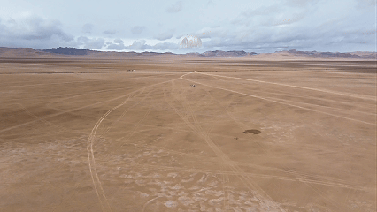 PLA比较少见的无人机回收场景。