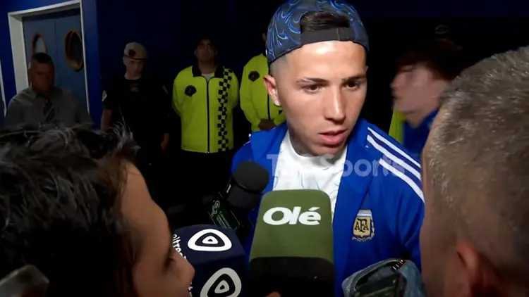 恩佐：我现在状态很好；无论踢哪个队都会为阿根廷全力以赴阿根廷在友谊赛2-1战胜毛