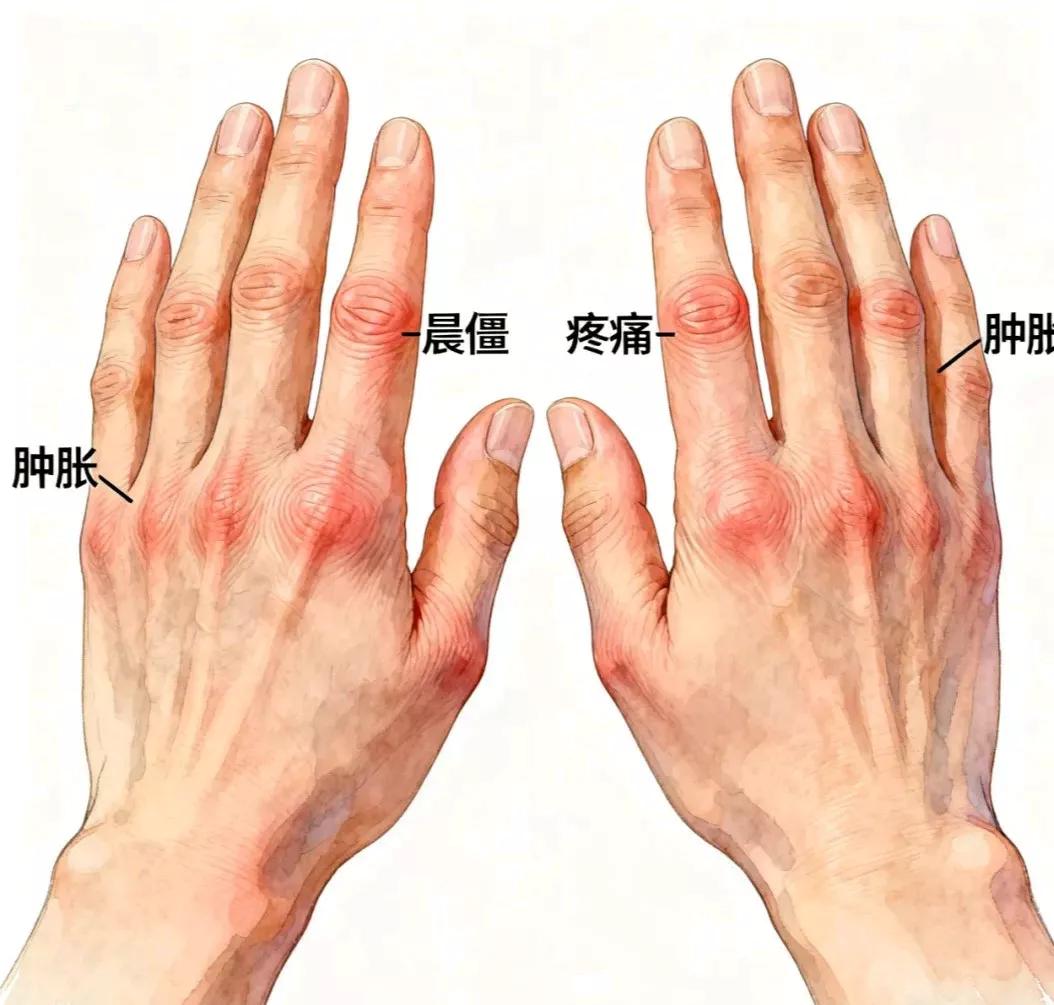 类风湿折磨我这么多年了，关节不痛了就觉得类风湿治好了，其实是大错特错。类风湿病因