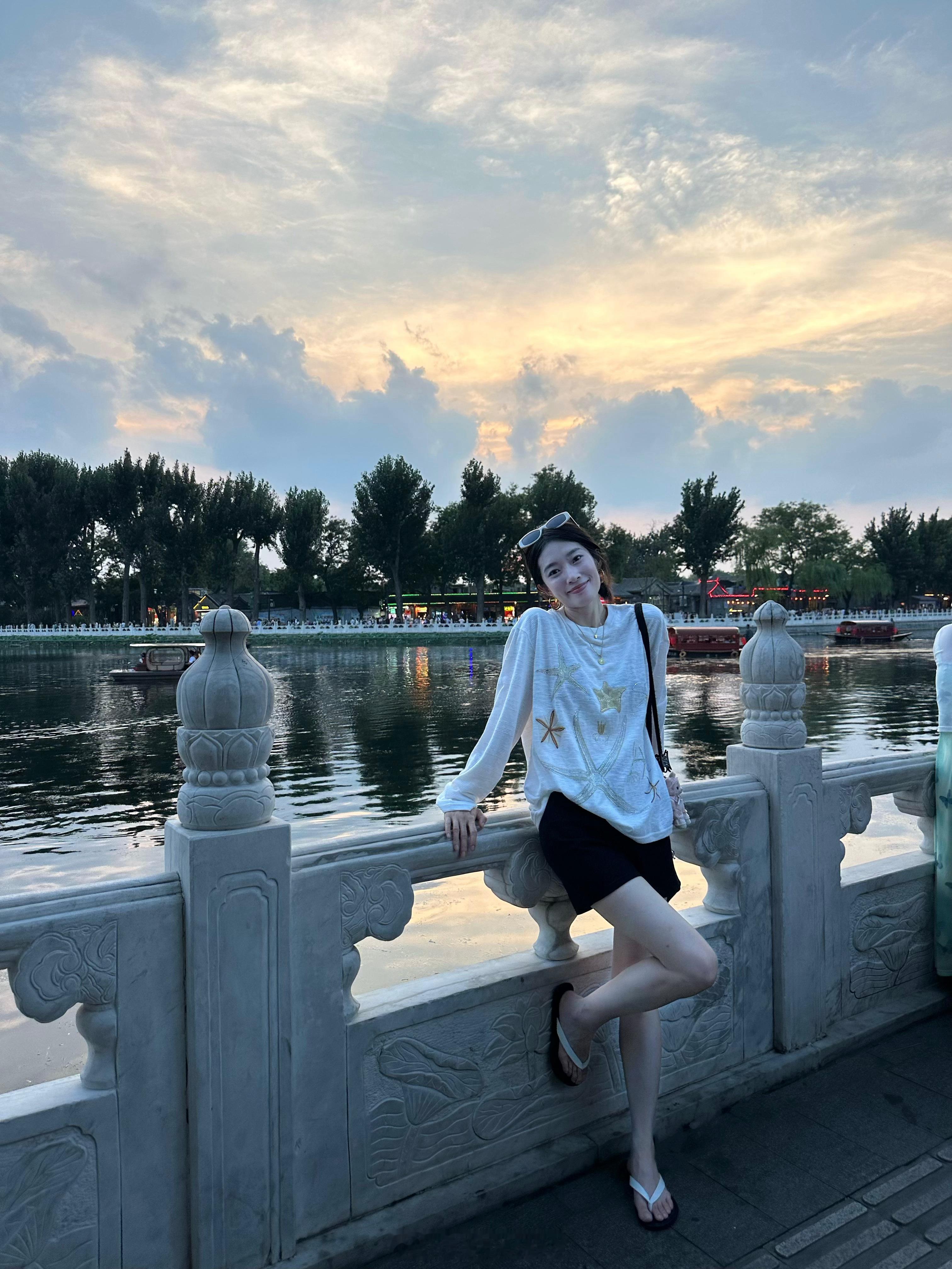 什刹海的黄昏💽​​​