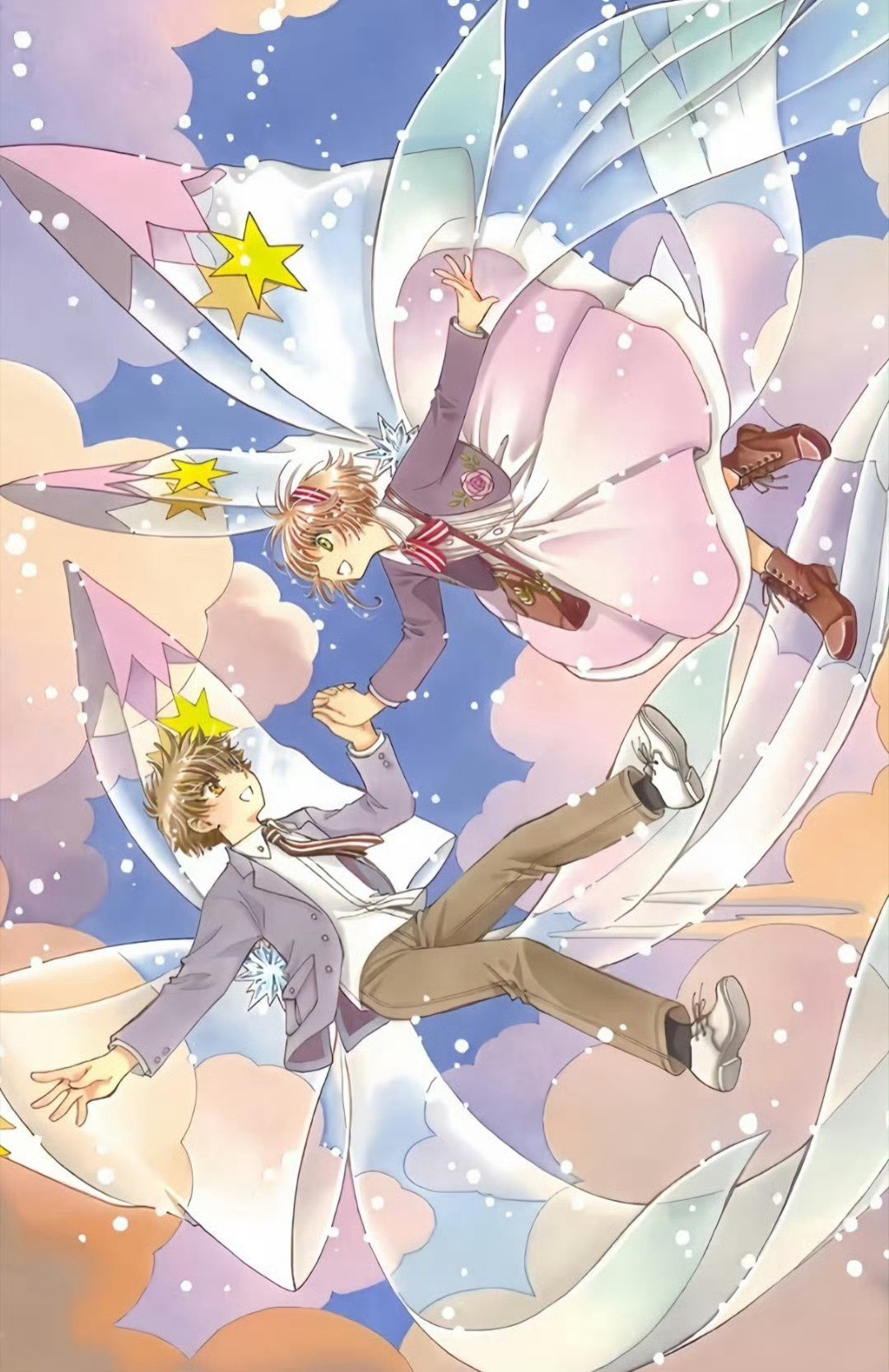 魔卡少女樱樱狼原画太甜啦这对真得好纯爱了次元新星计划