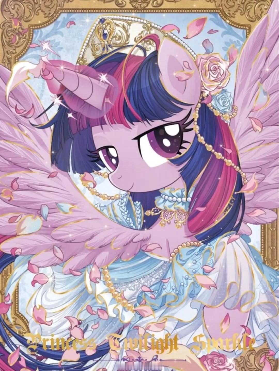 动漫acg次元大赏我的2025年终总结壁纸小马宝莉中的紫悦，从热爱读书的独角兽成