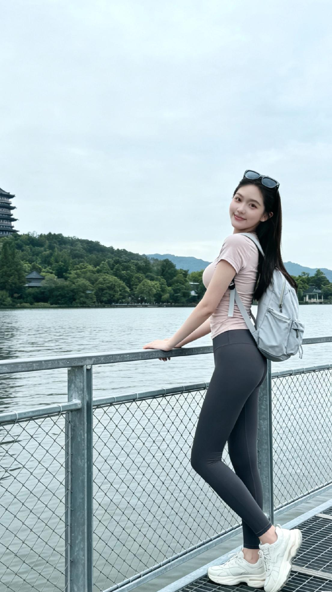 元气少女游湖记🌿💃✨湖畔花漾少女旅行少女