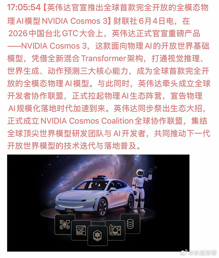 物理Ai下一个风口？赶紧看看利好哪些板块！1、AI算力硬件板块核心逻辑：全模态物