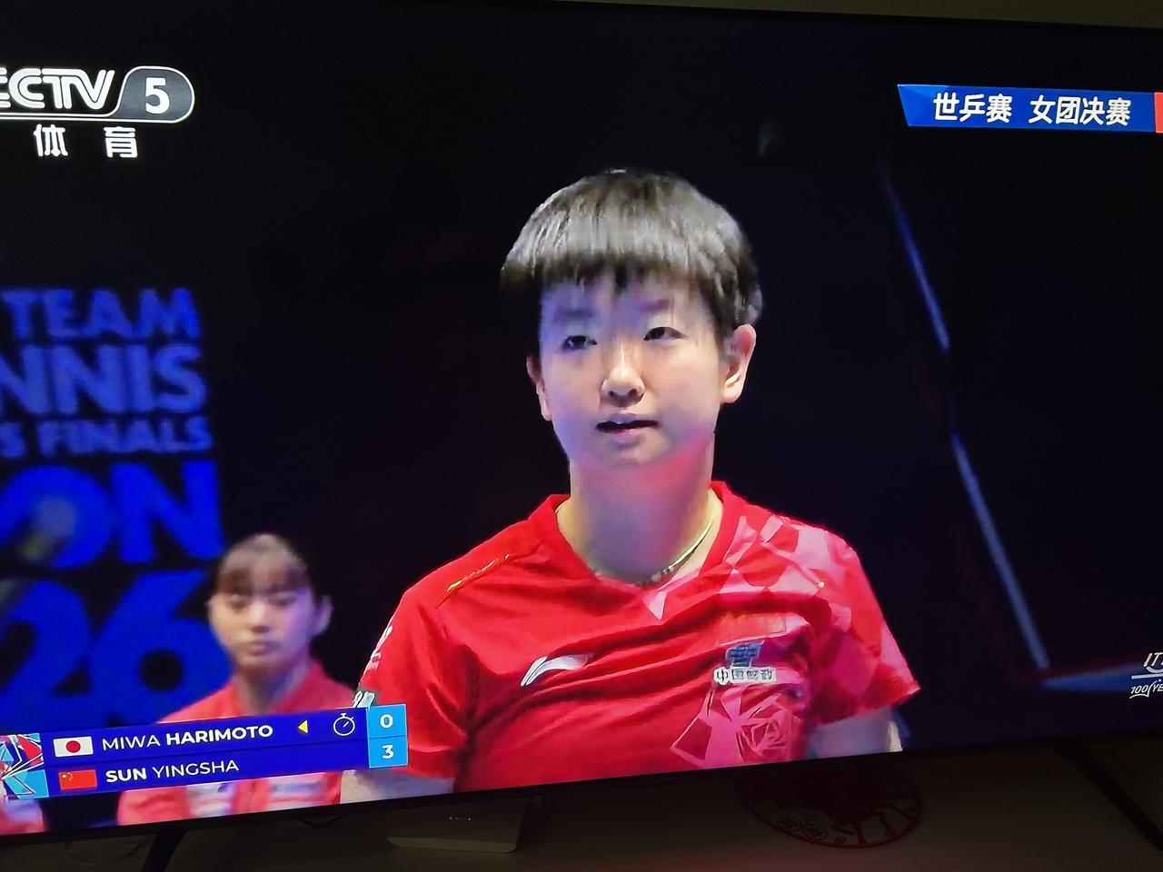 伦敦世乒赛女团决赛，中日对决直接拉满！王曼昱首个上场，硬刚张本美和打满五局，可