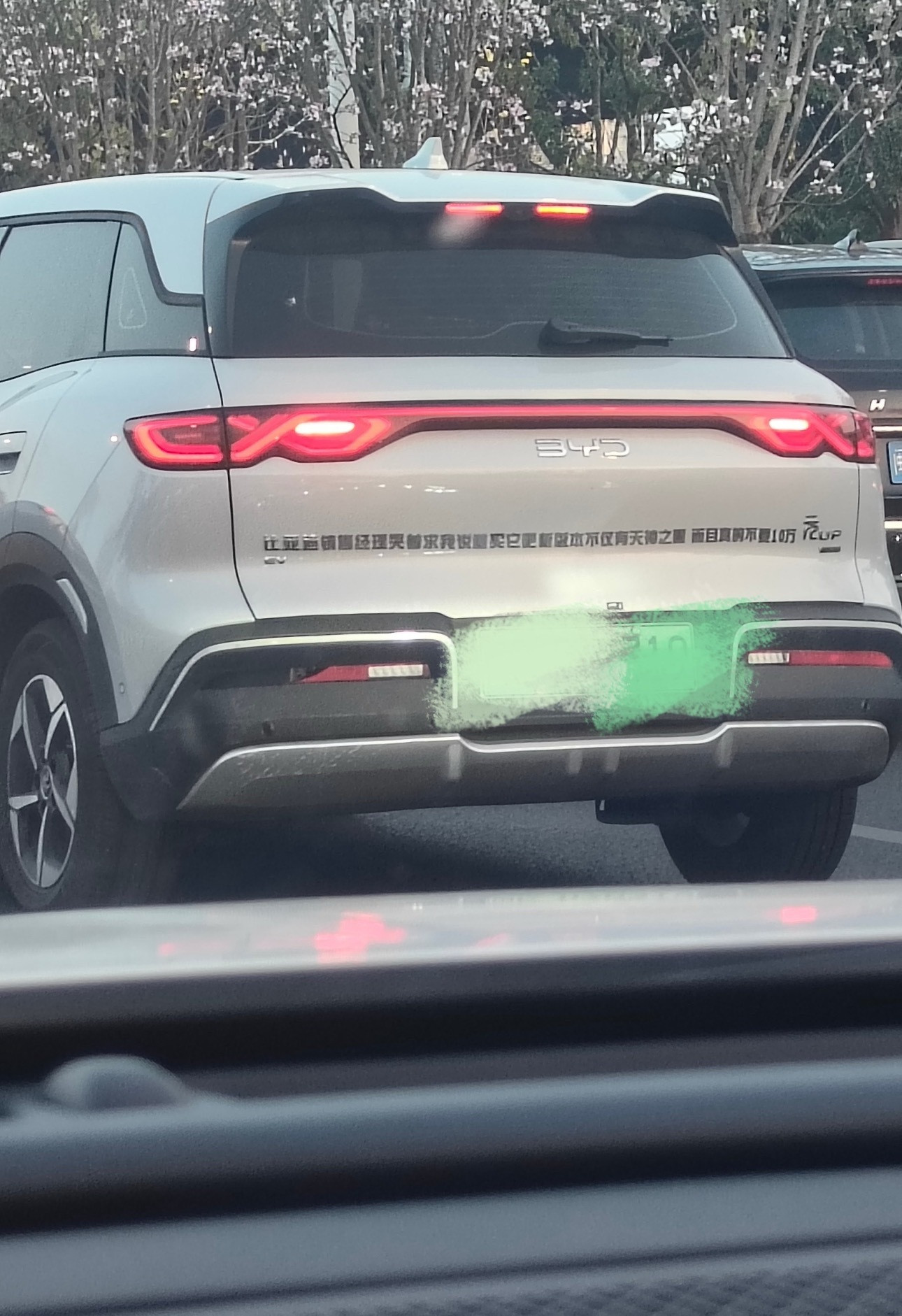 车主精神状态怎么样？见过比这更离谱的DIY字标么？