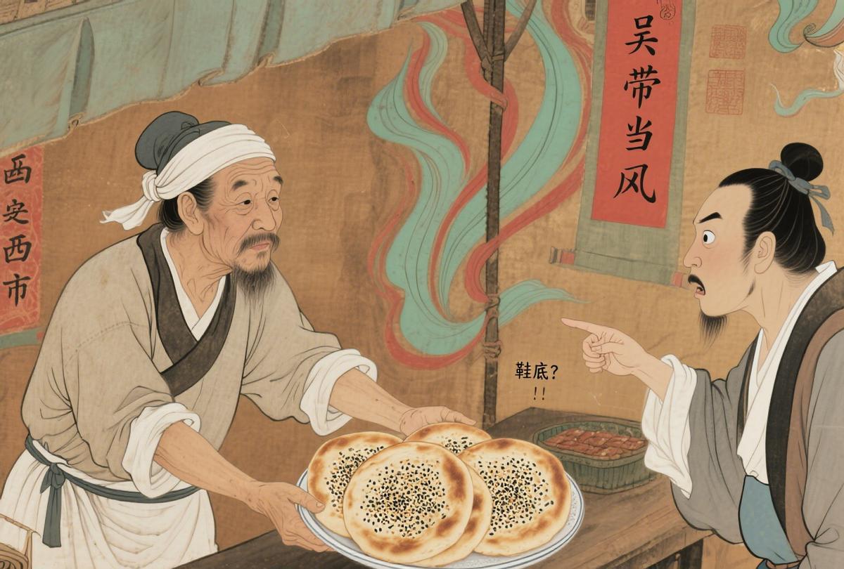 把芝麻胡饼当“鞋底”，嫌脏不敢吃，尝一口后抢着要如今南北吃货对“甜咸”争