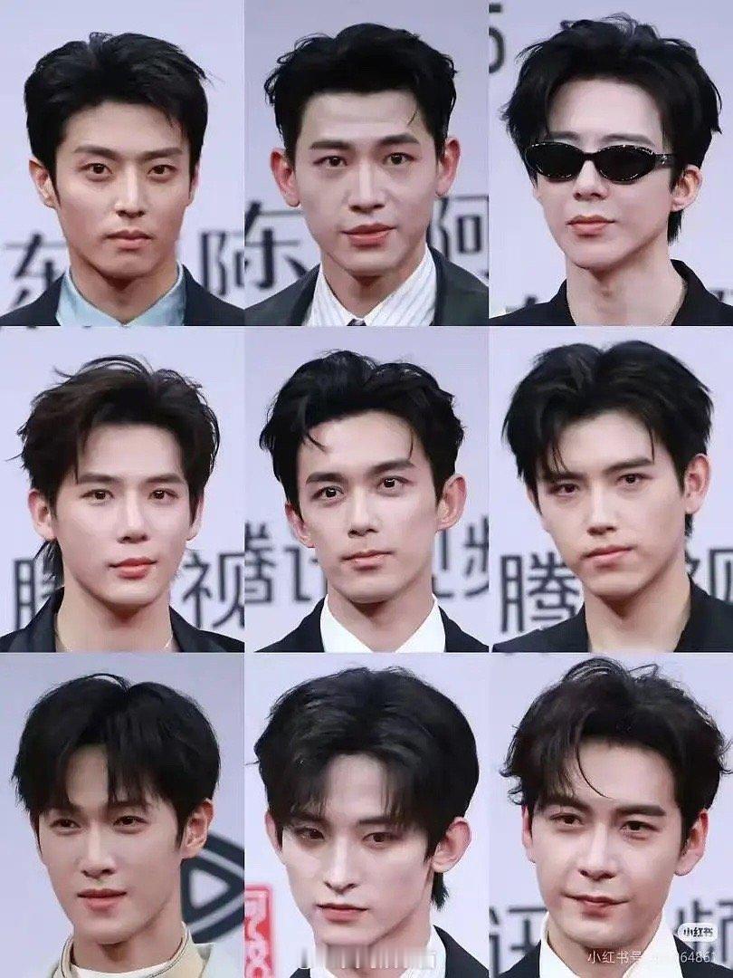 这些男明星们咋都尖嘴猴腮的谁长得还算周正？