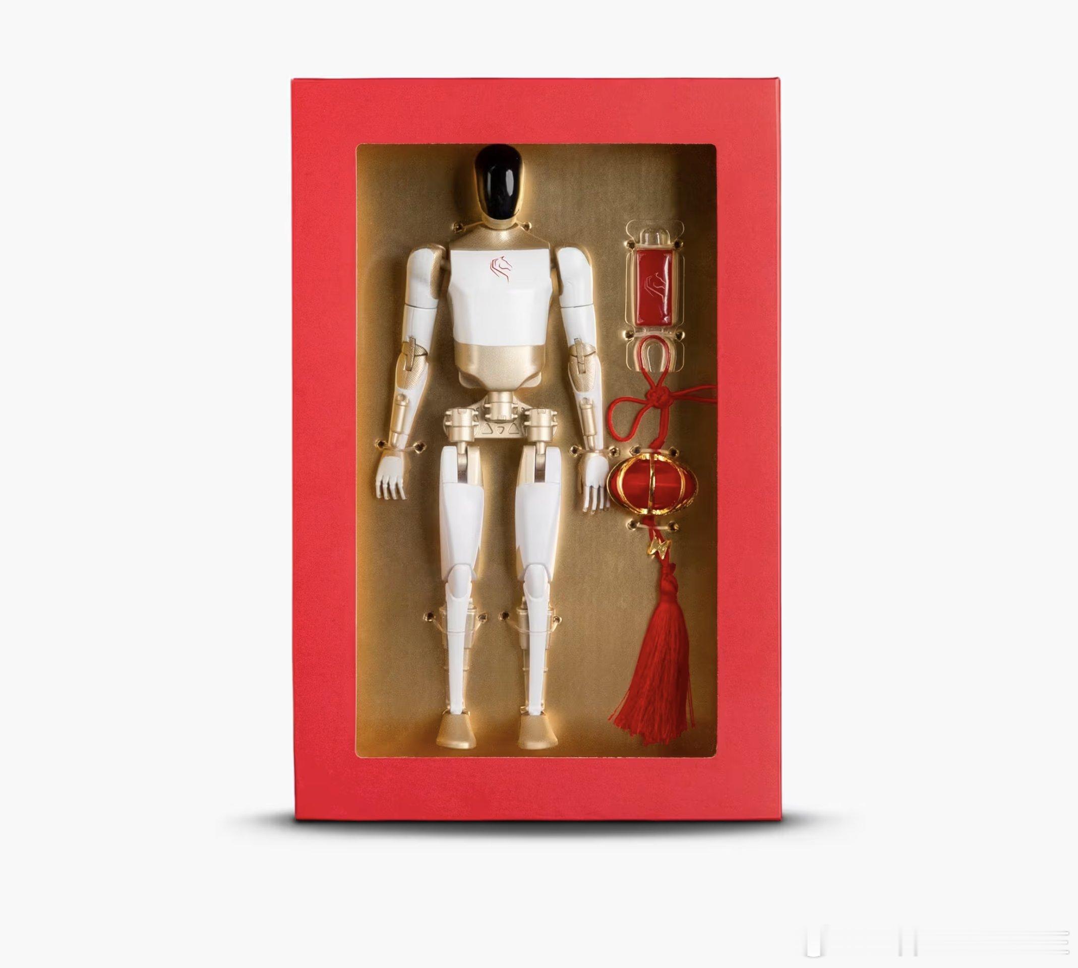 特斯拉为迎接2026年马年春节，在中国市场推出了一款限定TeslaBot动作人